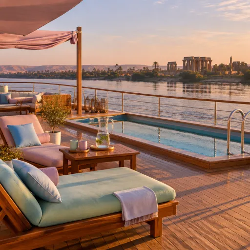 Sailing a refined Nile cruise from Aswan to Luxor in luxury