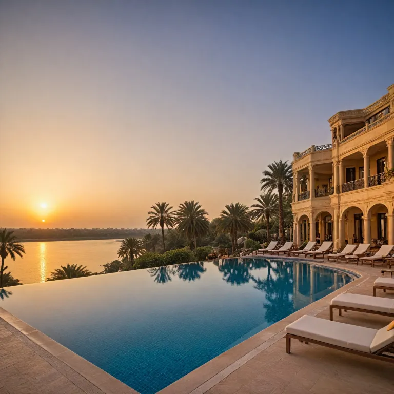 Luxury hotels with panoramic Nile views: an elegant stay in Egypt