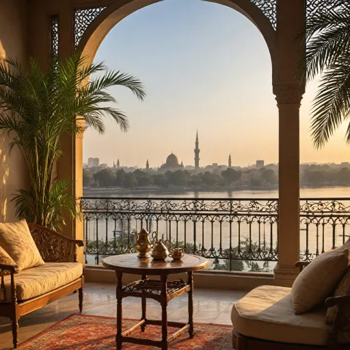 Where to stay in Cairo Egypt for Nile views, culture, and comfort