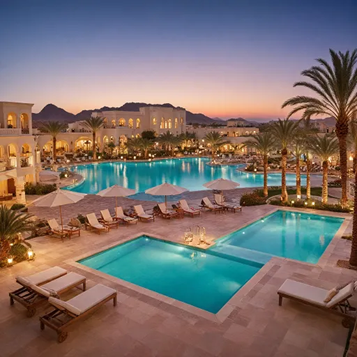 Elegant family hotels in Sharm El Sheikh for a refined Red Sea escape