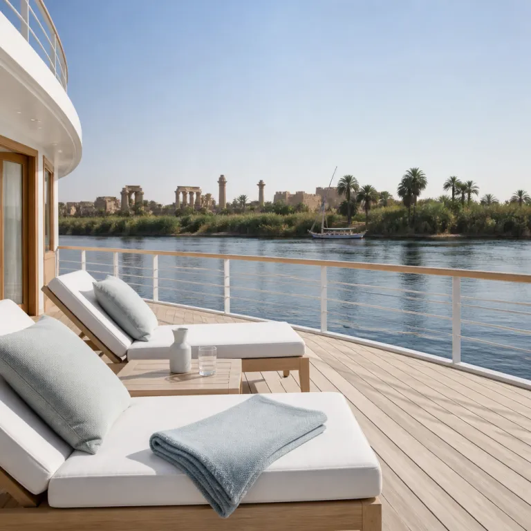 Sailing the Nile in style: a refined cruise from Cairo to Luxor