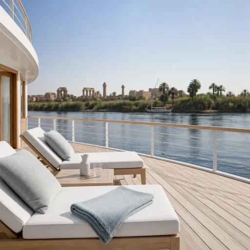Sailing the Nile in style: a refined cruise from Cairo to Luxor