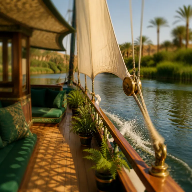 Sailing the Nile in quiet elegance on a luxury dahabiya cruise