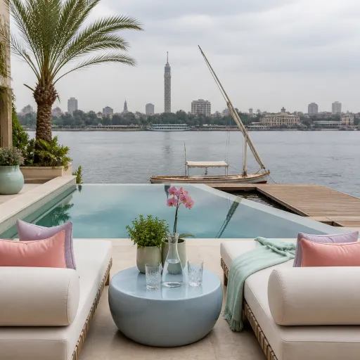 An elegant guide to the best hotels in Cairo Egypt for a Nile side stay